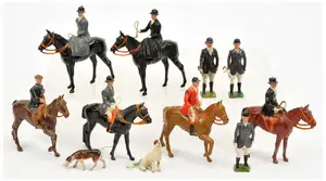 Britains Hunt Series - A Group of Figures