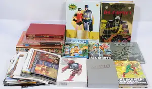 DC Comics, Hardback Graphic Novels, Books, Promotional Posters, Leaflets & similar, Batman, OMAC, Deadman, Tor, Green Arrow & similar.  Although unchecked for 