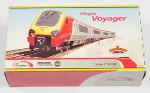 Bachmann OO Gauge 32-601 4-car Virgin red and grey livery Class 220 Voyager DEMU No. 220032 "Grampian Voyager"
