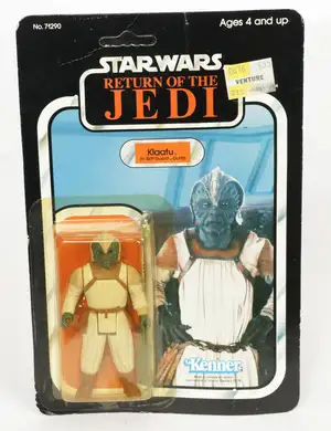 Kenner Star Wars vintage 3.75 inch action figure Klaatu Skiff Guard Outfit ROTJ 77A