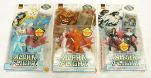 ToyBiz Marvel Comics Alpha Flight Marvel Collector Edition carded figure group