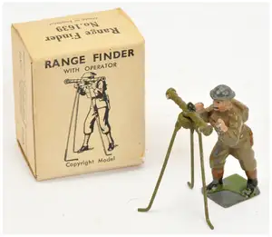Britains - Set No. 1639 'Range Finder with Operator', Boxed