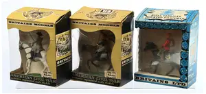 Britains - 'Eyes Right' Series -  A Group of Boxed Sets, comprising: Model No' 420 'Confederate Officer', Model No' 699 'Royal Canadian Mounted Policeman' & M