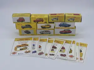 Dinky Toys (Atlas Editions), a boxed group of Dinky Models to include Honda S800, Morris Mini-Traveller and DS 23 Citroën, together with 2CV Citroën, Citroë