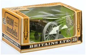 Britains - 'American Civil War' Theme, Comprising: Set 9726 'American Civil War Field Piece', Boxed.