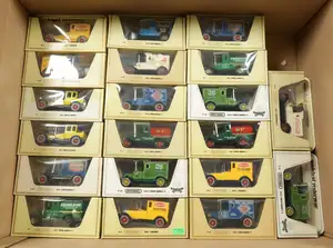 Matchbox, a boxed Group of Model Of Yesteryear Series Models.