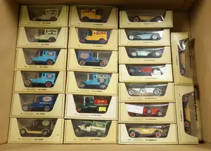 Matchbox, a boxed Group of Model Of Yesteryear Series Models.