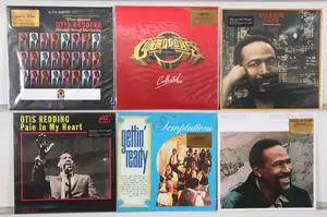 New Vinyl: A collection of soul, Motown, and R&B classics featuring high-quality audiophile pressings from the Music On Vinyl reissue series.
Included titles:
