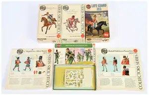 Airfix - Collectors Series, Includes 3 Blister packs and 3 boxed Sets: C101S 'British Coldstream Guard', C101S '42nd Highlander, 01554-5 'British 95th Rifleman