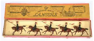 Britains - Set No. 24 '9th Queen's Royal Lancers', Boxed