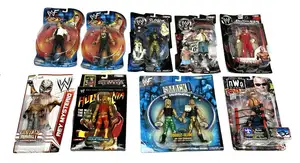 Jakks Pacific and Similar Collection of WWE & WCW Wrestling Action Figures