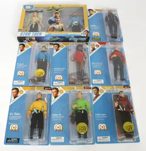 Marty Abrams Presents Mego Star Trek 8" action figures
