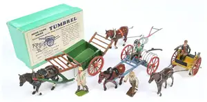 Britains Home Farm & Similar Maker - A Group of Farm Vehicles