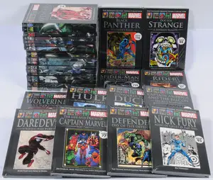 Hachette Partworks, Marvel The Ultimate Graphic Novels Collection, Hardback Graphic Novels, Spider-man, Ghost Rider, Captain America, The Defenders & similar. 