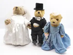 Little Folks Lakeland Bears Wedding Trio