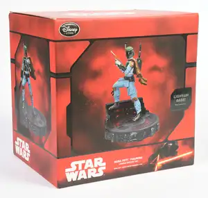 Disney Store Star Wars Boba Fett figurine Limited edition 714/750 Light up base
