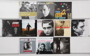 New Vinyl: A collection of country and folk vinyl LPs by Johnny Cash