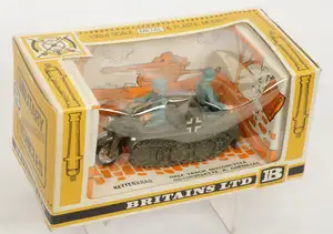 Britains 'Military Vehicles' Range - Set No. 9780 'Kettenkrad German Half Track Motorcycle, Boxed.
