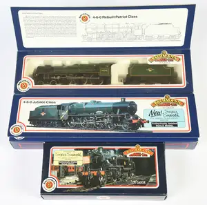 Bachmann OO Gage group of 3x Seam Locomotives to include