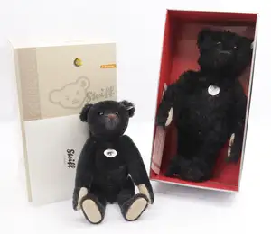 Steiff pair of black Teddy Bears