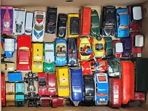 Corgi, an unboxed group comprising of Commercial, Film and TV related, Bus and similar