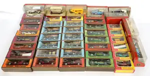 Matchbox, a Mixed Boxed Group of Model Of Yesteryear Vehicles