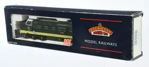 Bachmann OO Gauge Ref. 32-525DS DCC Sound Fitted BR Two Tone Green Class 55 Deltic No. D9007 "Pinza".