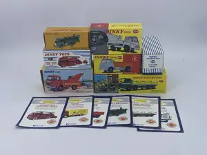 Dinky Toys (Atlas Editions), a boxed mixed group of commercial and Supertoys vehicles to include Bedford TK Crash Truck, Bedford TK Tipper and Guy Van “Heinz