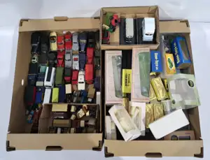 Corgi, Oxford Diecast, Base Toys, and others similar, a mixed boxed and unboxed group of diecast model vehicles to include classic cars, commercial vehicles, t