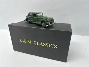 J & M Classics precision model car, including Speed Twenty Five Charlesworth Saloon (1938) “Brooklands Green” No.96