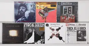 New Vinyl: A selection of progressive and folk rock LP records featuring notable reissues and specialty releases