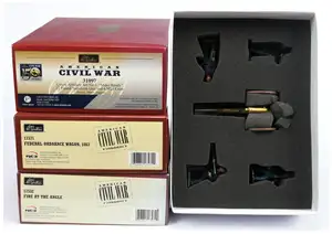 Britains - American Civil War Range, comprising: Set 17532 'Fire at the Angle', Set 17571 'Federal Ordnance Wagon, 1863' & Set 31097 'Union Artillery Set #3, "
