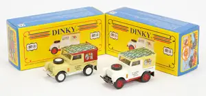 Matchbox Dinky Code 2 Issues (1) DKY16 1950 Land Rover "Sri Lankan Elephant Reserve" - white 1 of 20 (2) similar in cream 1 of 6 Limited Edition - Near Mint to