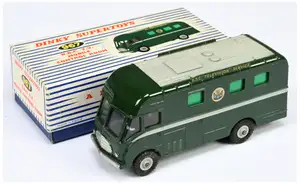 Dinky Toys 967 “BBC TV” Mobile Control Room – Grey, grey roof, side flashes and supertoy hubs, silver trim