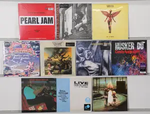 New Vinyl: A superb collection of alternative rock and grunge LPs featuring classi…