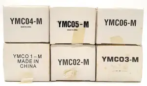 Matchbox "Models Of Yesteryear", a boxed group comprising of YMC01-M to YMC06-M. Unchecked for completeness