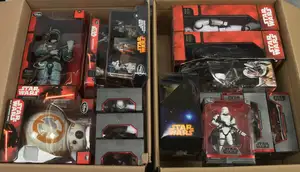Disney Store Star Wars electronic figures 12 inch, Elite Die cast action figures including Boba Fett Prototype,