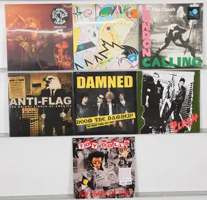 New Vinyl: A selection of punk and new wave albums featuring definitive titles from influential UK and US acts.
Included titles:
Anti-Nowhere League – Best o