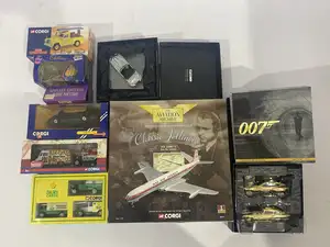 Corgi, a mixed boxed group of die-cast models to include Aviation Archive D.H. Comet 4 Dan Air London, 007 James Bond 40th Anniversary gold plated car set and 