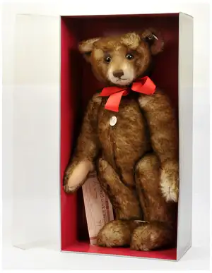 Steiff "Happy" 1926 teddy bear replica, white tag 407239