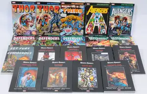 Marvel Comics, Epic Collection & similar, Trade Paperback Graphic Novels, The Mighty Thor, The Defenders, The Avengers, Fantastic Four & similar.  Although unc