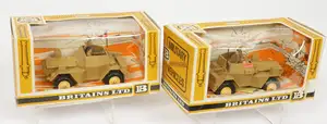 Britains 'Military Vehicles' Range - 2 x Set 9784 '8th Army Scout Car'.