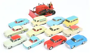 Dinky & Corgi Toys Group Of 13 To Include – Bedford Dormobile, Ford Consul Classic, Riley Pathfinder