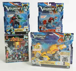 Poplar Acrobunch in Devil Land figure, with Giochi Preziosi Voltron figure group