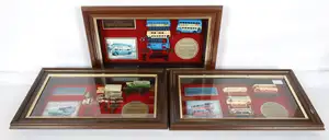 Matchbox, a Collection of Model of Yesteryear Vehicle Displays.