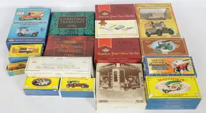 Matchbox, a boxed Group of Vintage Vehicles