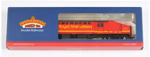 Bachmann Branchline OO gauge 39-430 BR Mk1 POS Post Office Sorting Van, Royal Mail Letters red