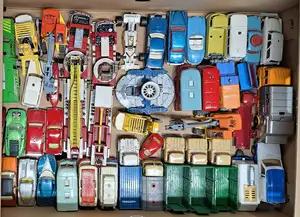 Corgi, an unboxed group comprising of Commercial, Preformance Car, Emergency and similar