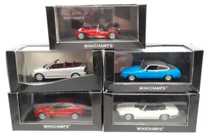 Minichamps, a boxed 1:43 scale group to include 400 081206 Ford Capri II (1974) in Blue, 400 130430 Jaguar XJ-S Convertible (1988) in White and others