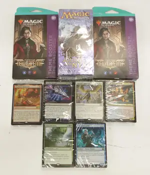 Wizards of the Coast, a Sealed Group of Magic The Gathering Items.